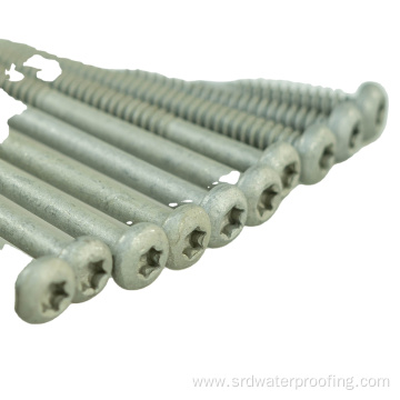 Fastener screws are used in construction